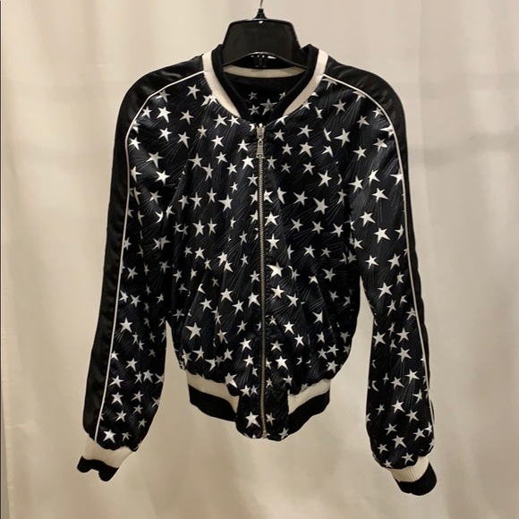 Bebe Black and White Reversible Jacket - Picture 10 of 12